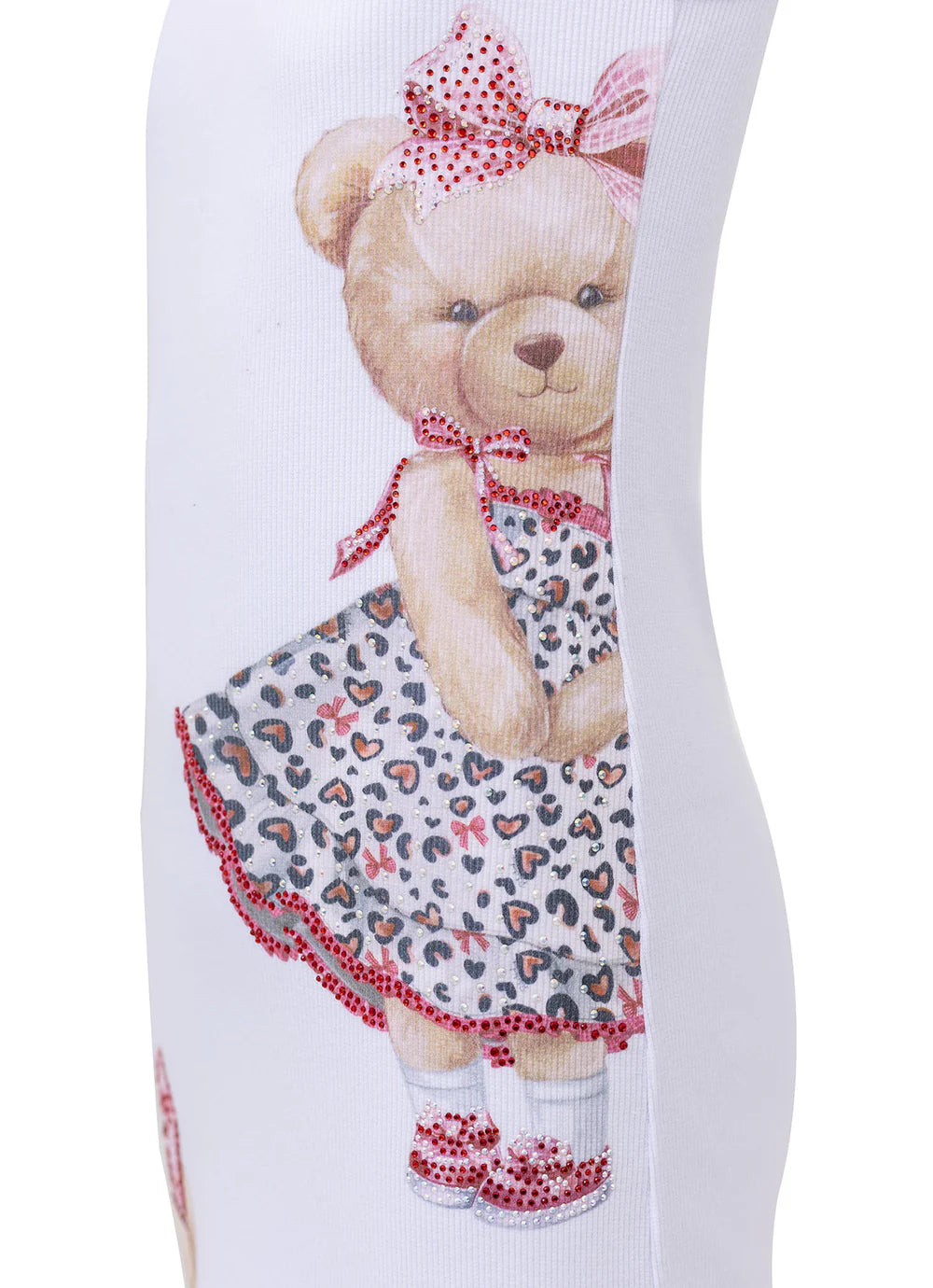 Vestido Midi Ursinhas Cristal Resort Pituchinhus