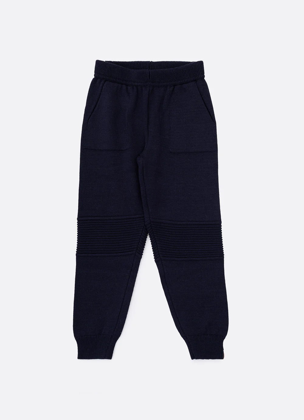 Calça Tricot Texturas For Boys Azul Profundo Pituchinhus