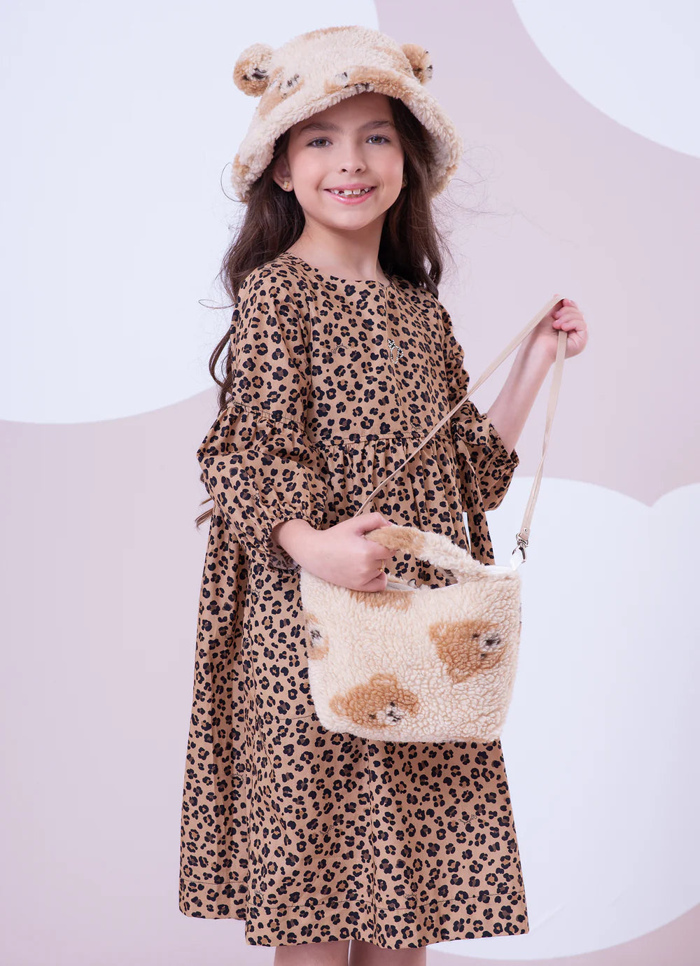 Bolsa Pele Carneirinho Rostos Pituchinhus