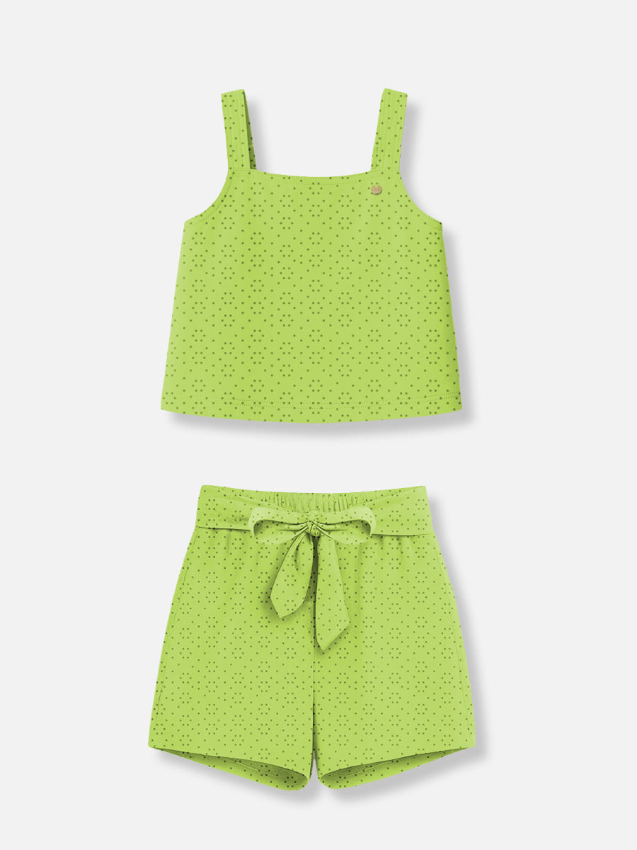 Conjunto de Laise Verde Limão Bimbi