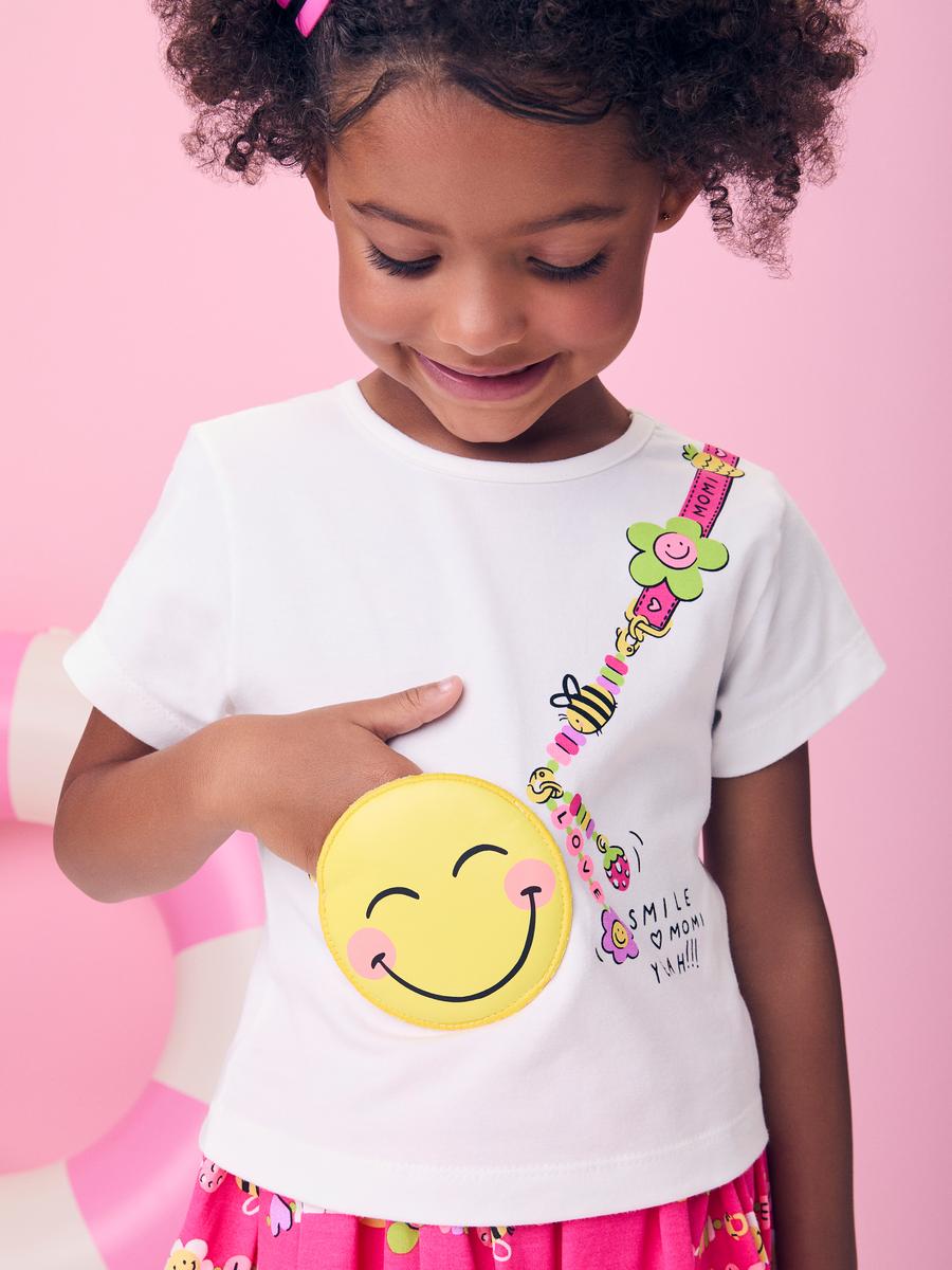Conjunto Blusa e Saia Bolsa Smile Momi