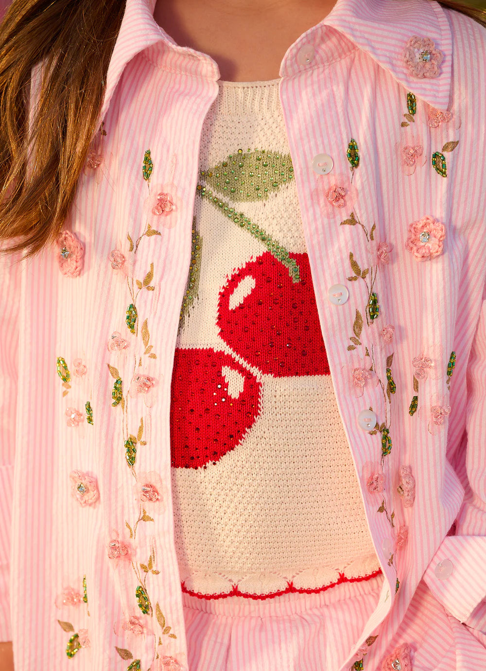 Camisa Listrada Conceito Resort Pituchinhus