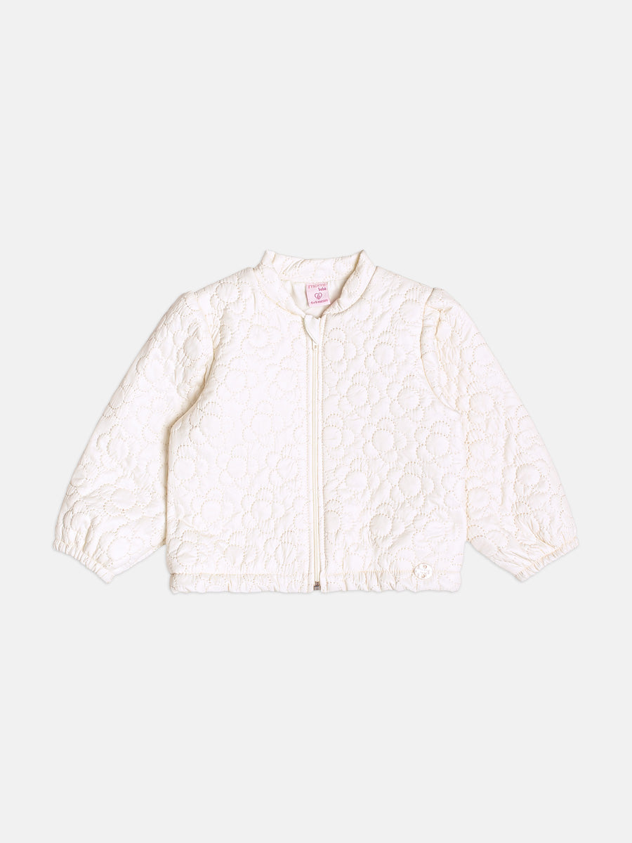 Jaqueta Matelasse Off White Momi