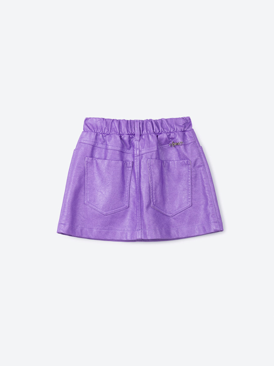 Saia Metalizada Lilas - BambolePetit