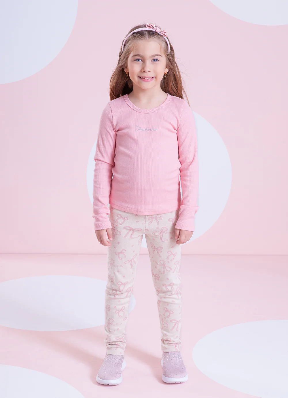 Blusa Rib Rosa Dolce Pituchinhus
