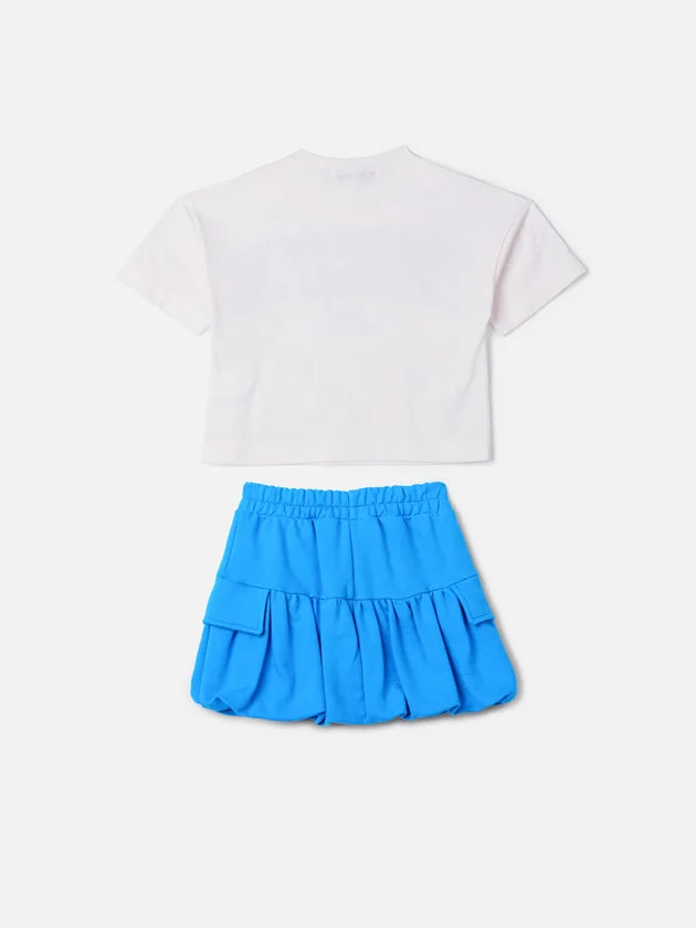 Conjunto Azul de Moletom Trendsetter Anime