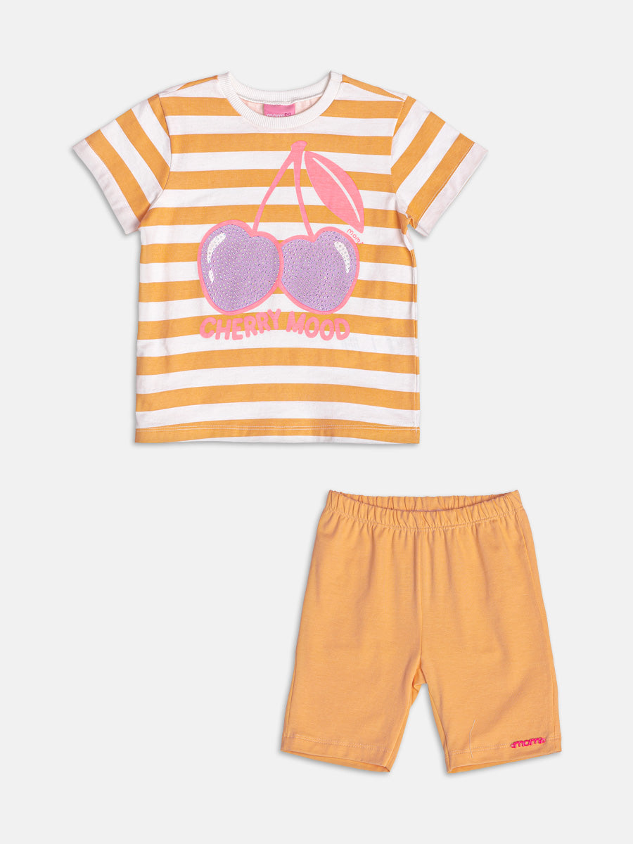 Conjunto Blusa e Legging Cherry Momi