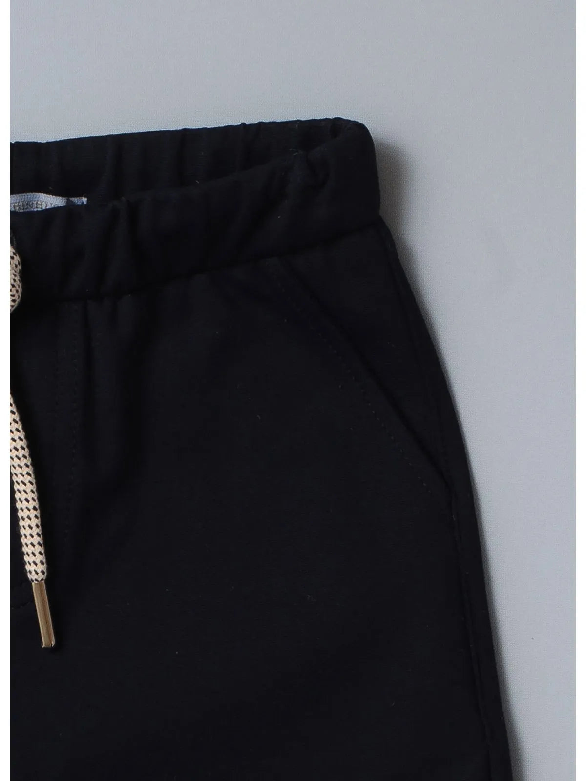 Calça Alfaiataria Malha Bolso Lateral Azul Marinho - BambolePetit