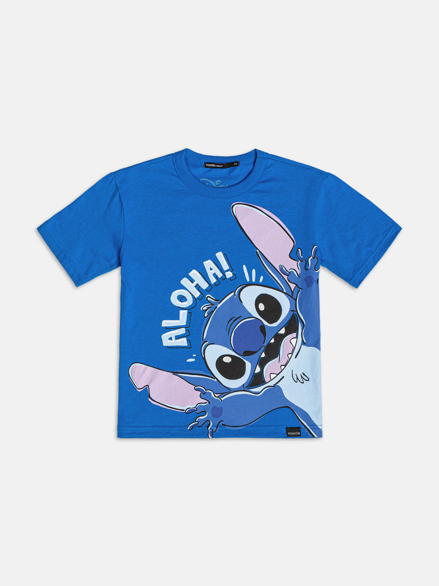 T-Shirt Stitch Azul Youccie