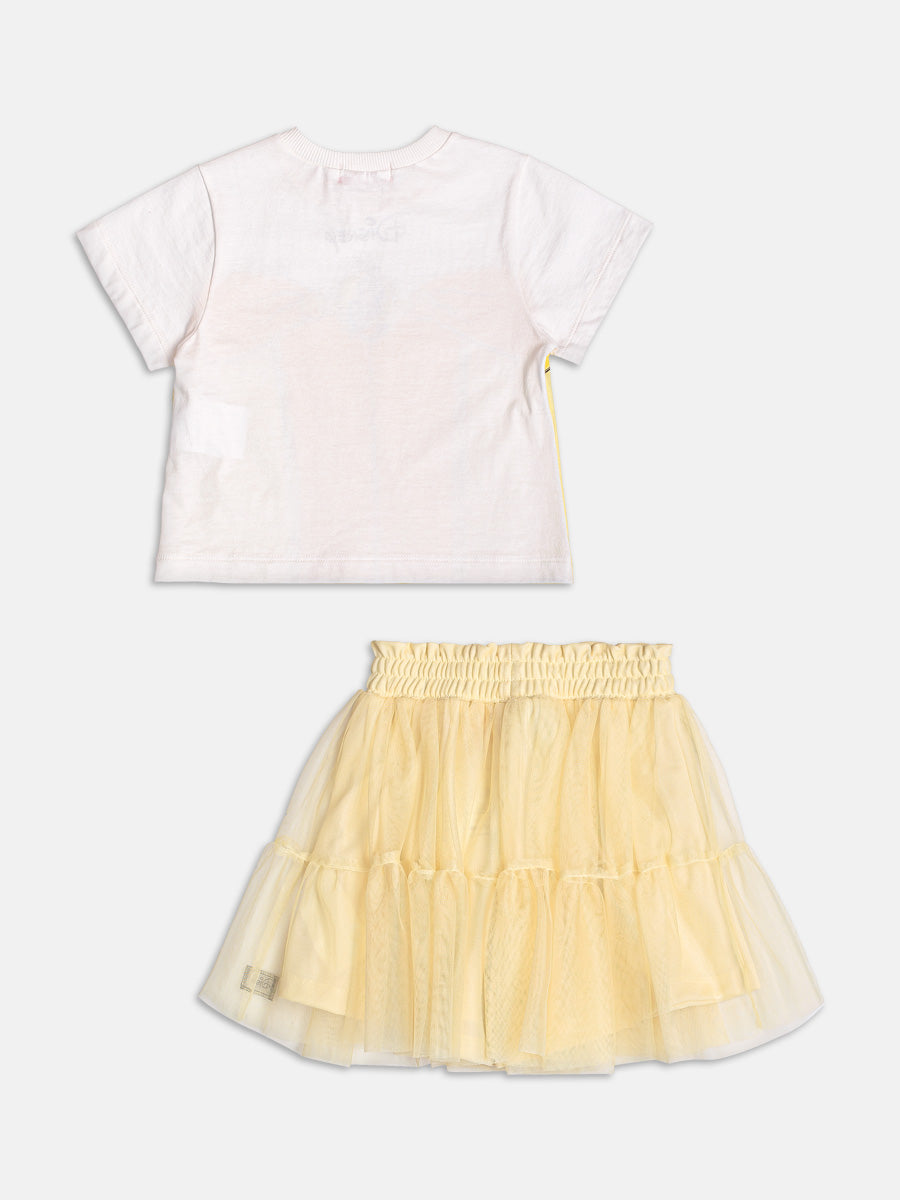 Conjunto Amarelo da Princesa Bela Momi