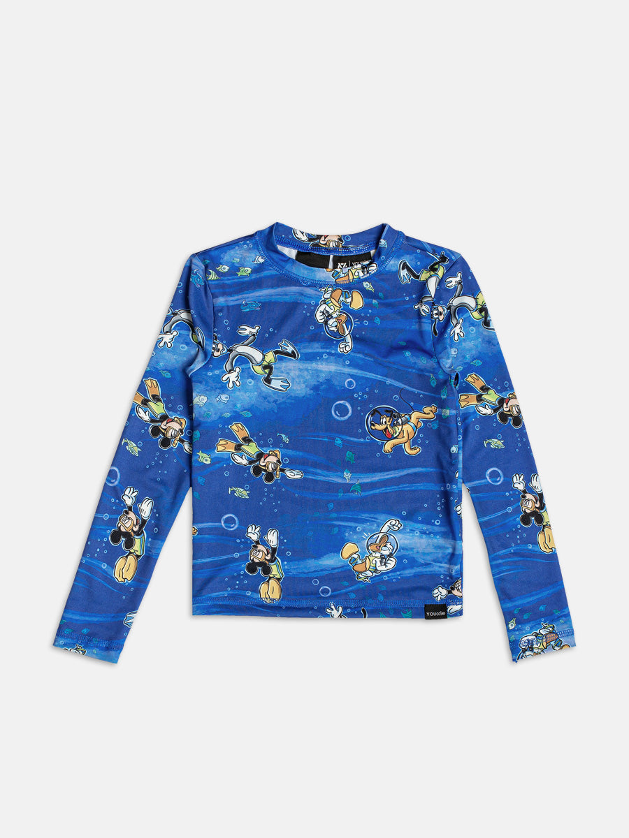 Camiseta Azul com Proteção UV Mickey Youccie