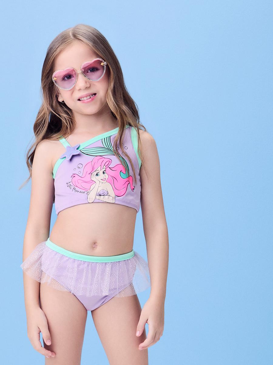 Biquíni Lilás da Pequena Sereia Momi