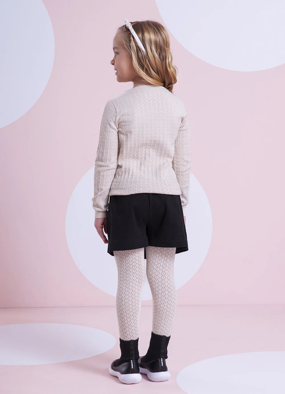 Blusa Tricot Sem Costura Rendada Cottonflex Ninive Pituchinhus