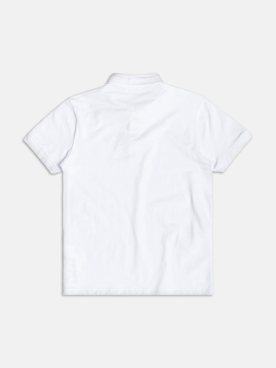 Camisa Polo Branca Youccie