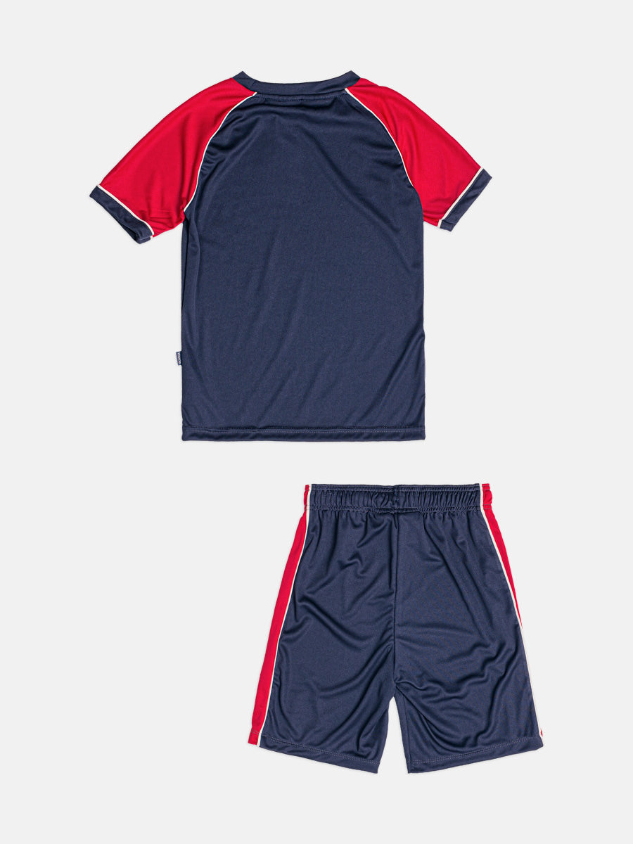 Conjunto T-Shirt e Bermuda Azul Marinho Youccie