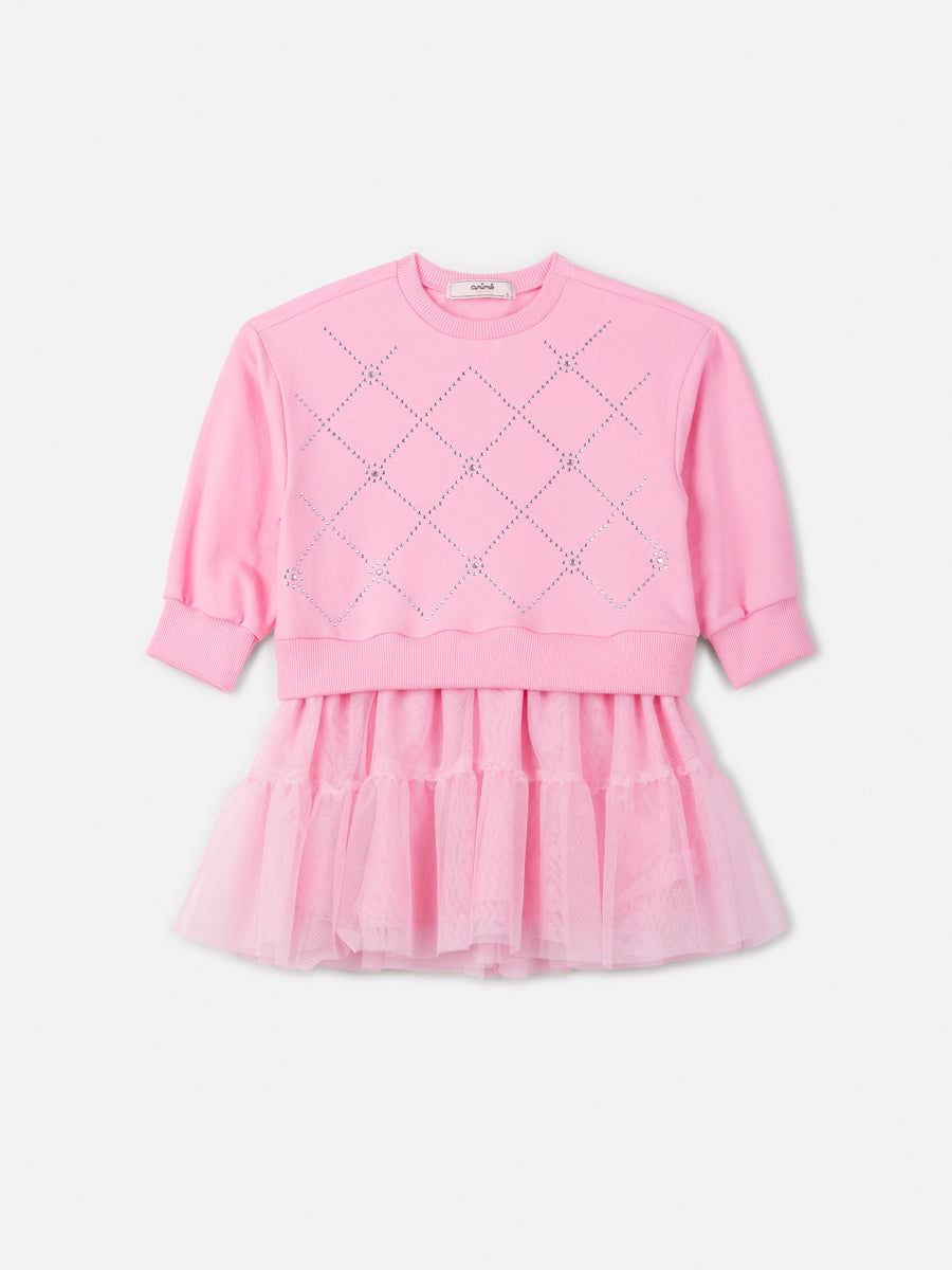 Vestido Anime Petite Rosa Blossom - BambolePetit