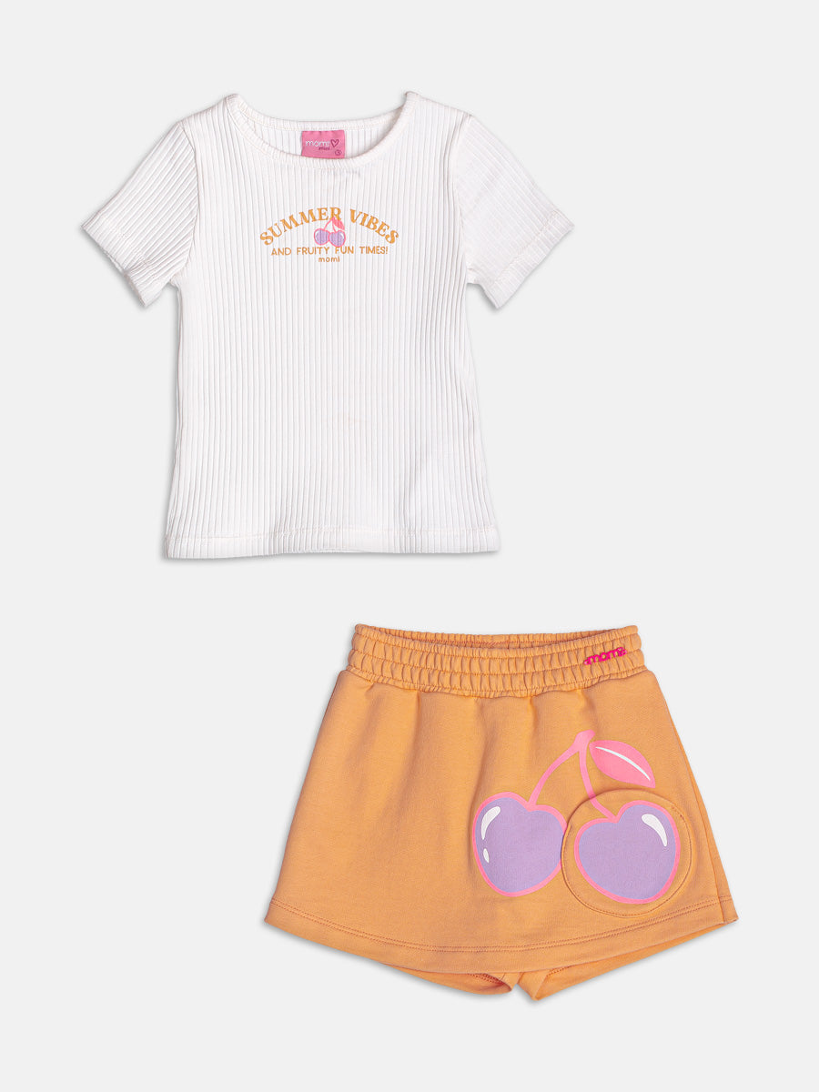 Conjunto Blusa e Shorts Summer Momi