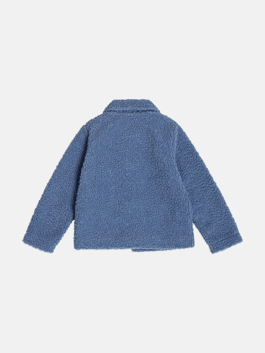 Casaco Pelo Azul Dolce Momi