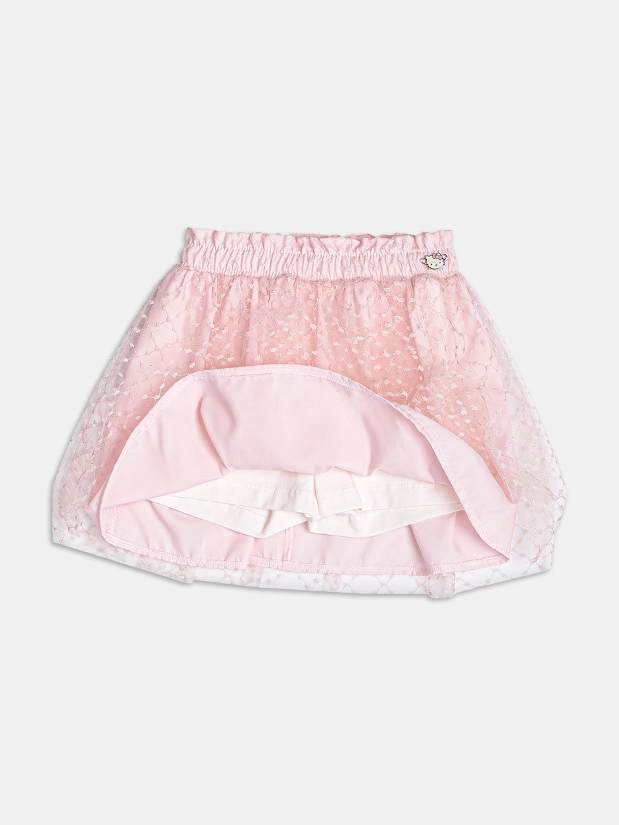 Conjunto Rosa em Tule da Hello Kitty Momi