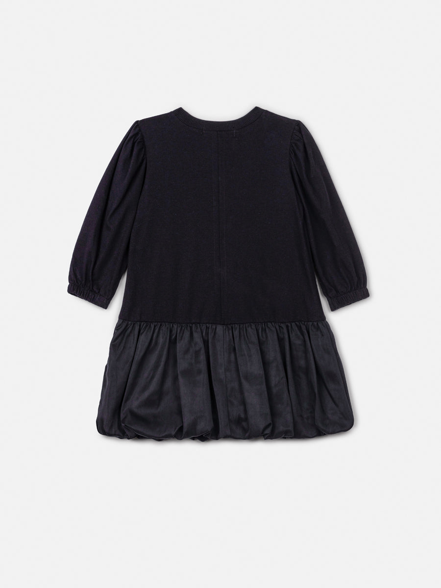 Tee Dress Manga Longa Anime Petite Preto - BambolePetit