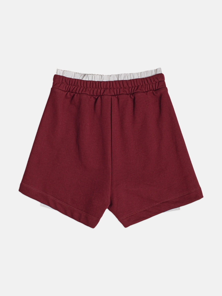 Short Saia De Moletom Cranberry Juice I Am