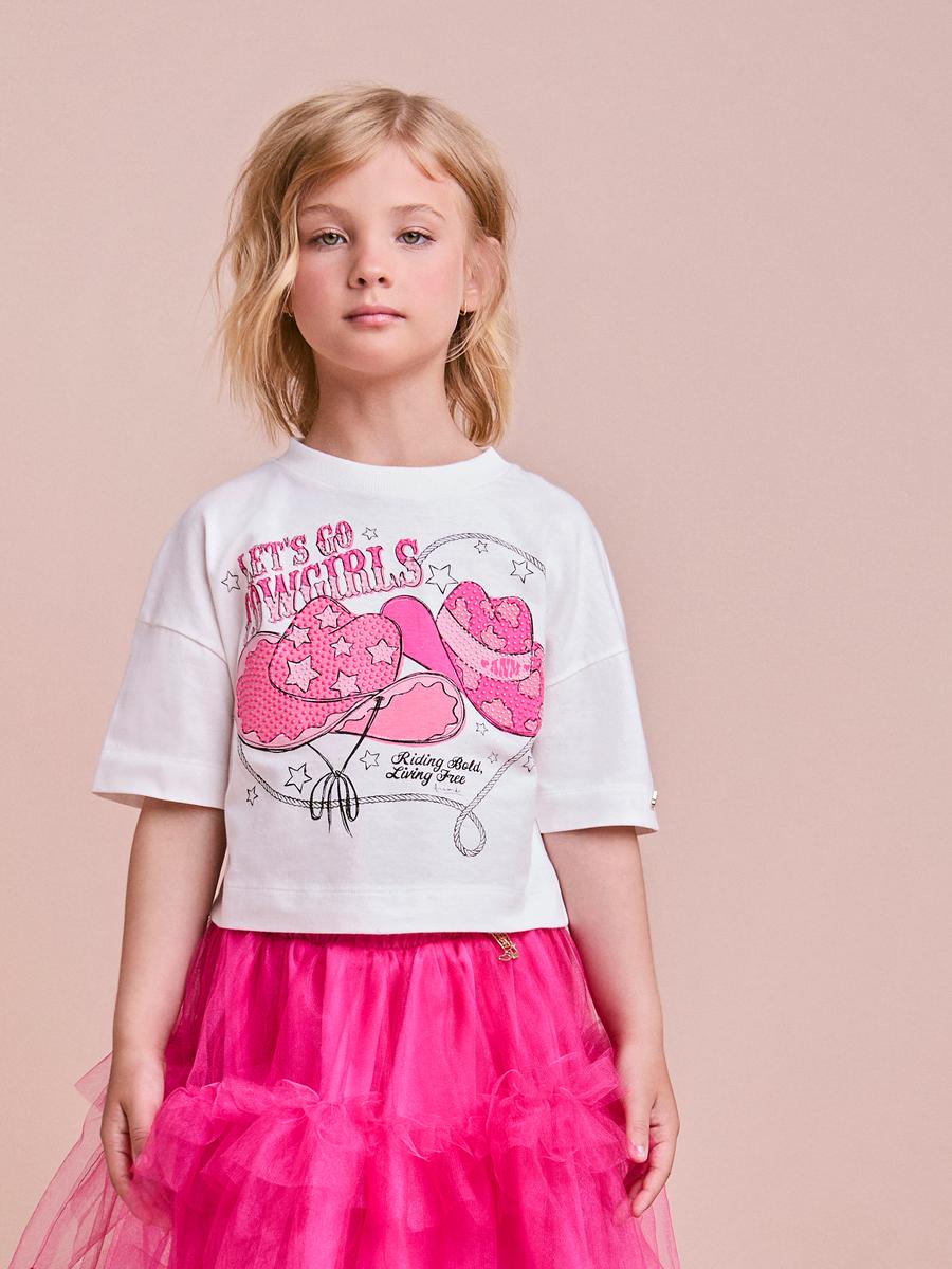 Conjunto Blusa e Saia Cowgirls Anime