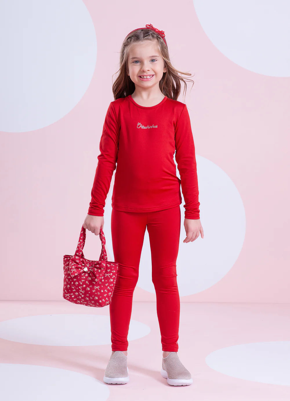 Blusa Térmica Pituchinhus Vermelho Pituchinhus