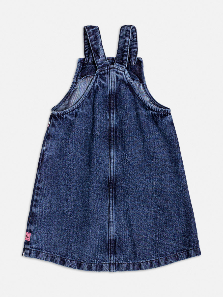 Salopete Jeans Hello Kitty Jeans - BambolePetit