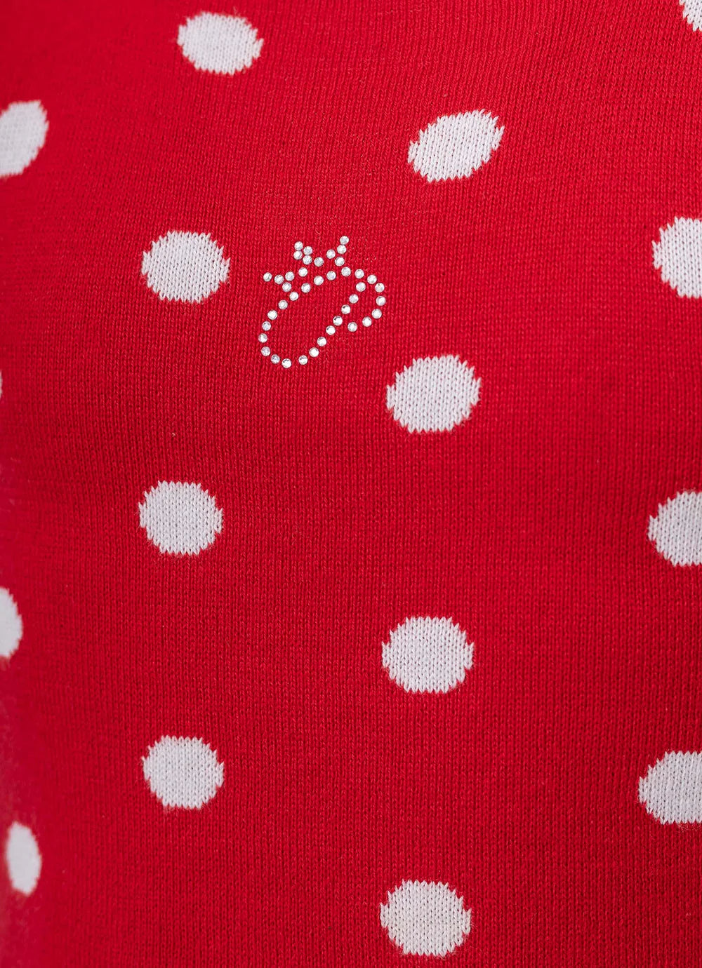 Blusa Tricot Poá Resort Pituchinhus