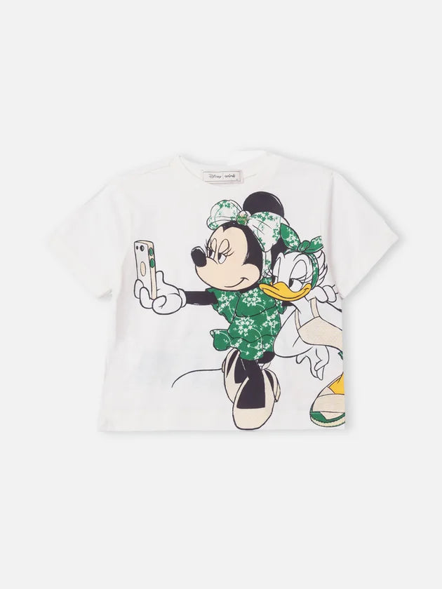 Conjunto Blusa e Short Laço Minnie Mouse Anime
