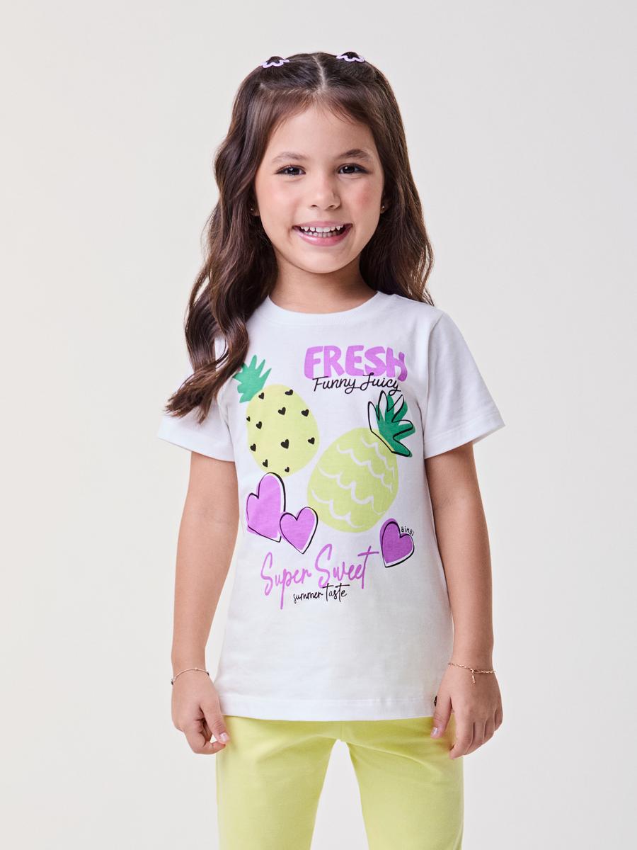 Conjunto Amarelo Abacaxi Bimbi