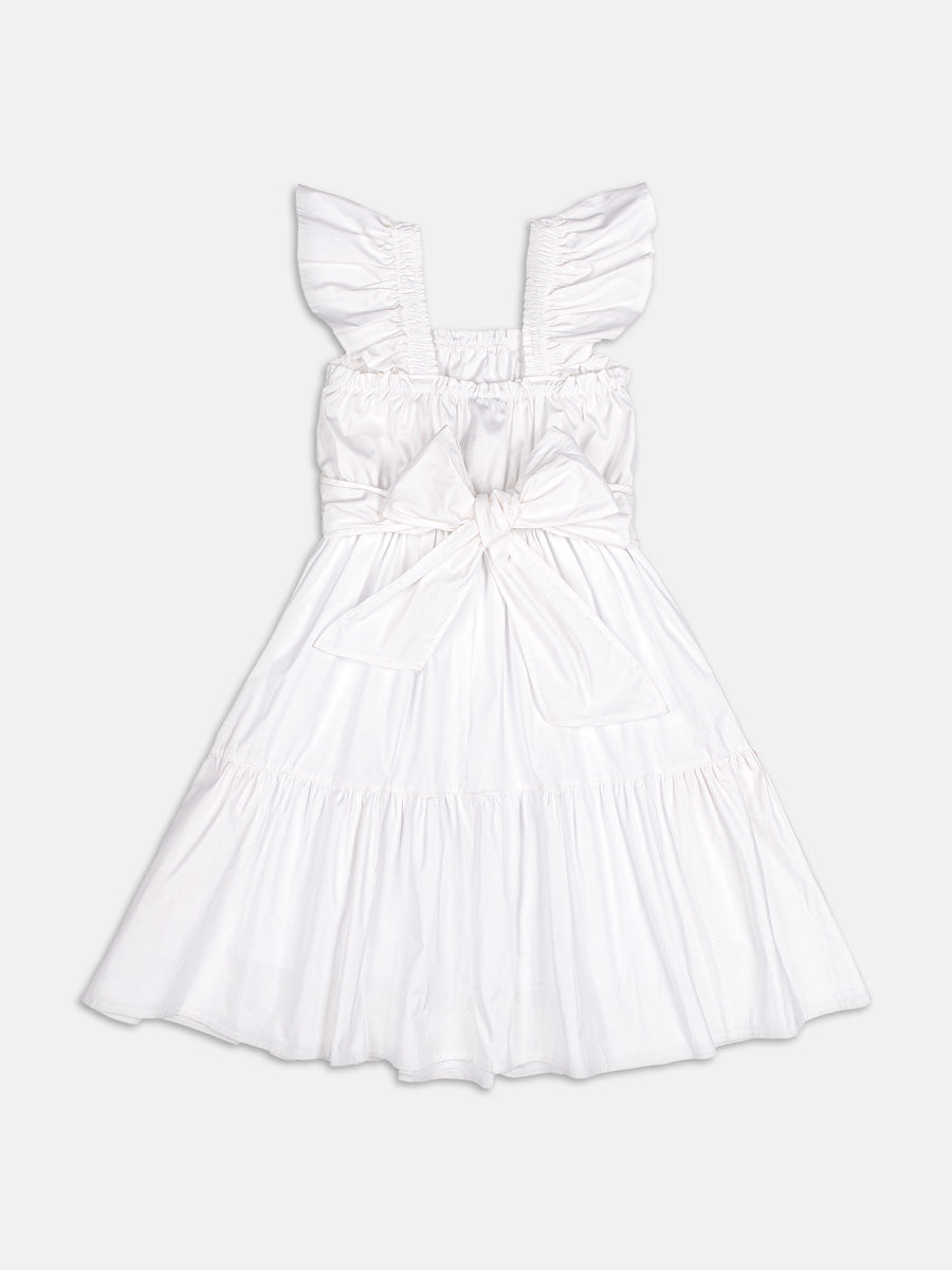 Vestido Tricoline Maçãs Momi