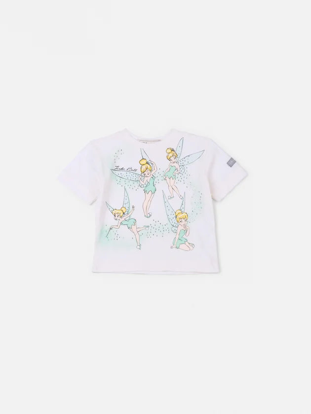Blusa Off da Tinker Bell com Strass