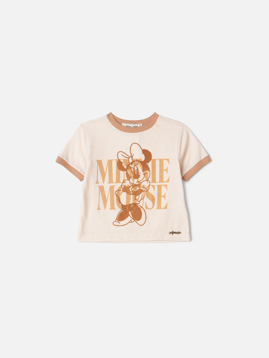 Blusa Minnie Bege Vanilla Animê