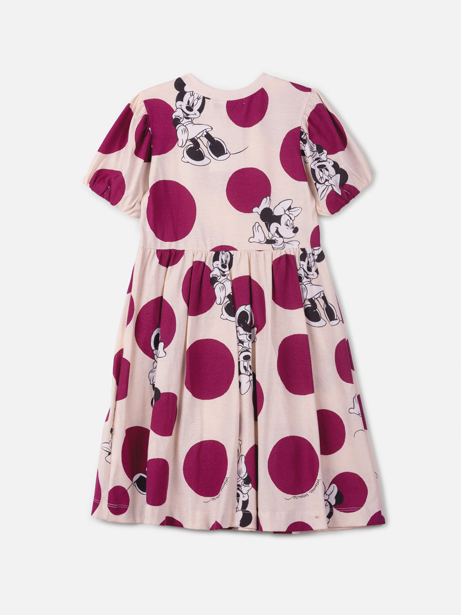 Vestido de Poá da Minnie Anime