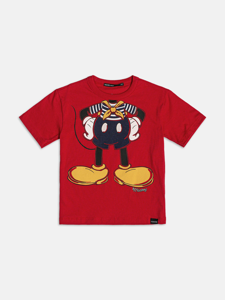 T-Shirt Mickey Vermelha Youccie