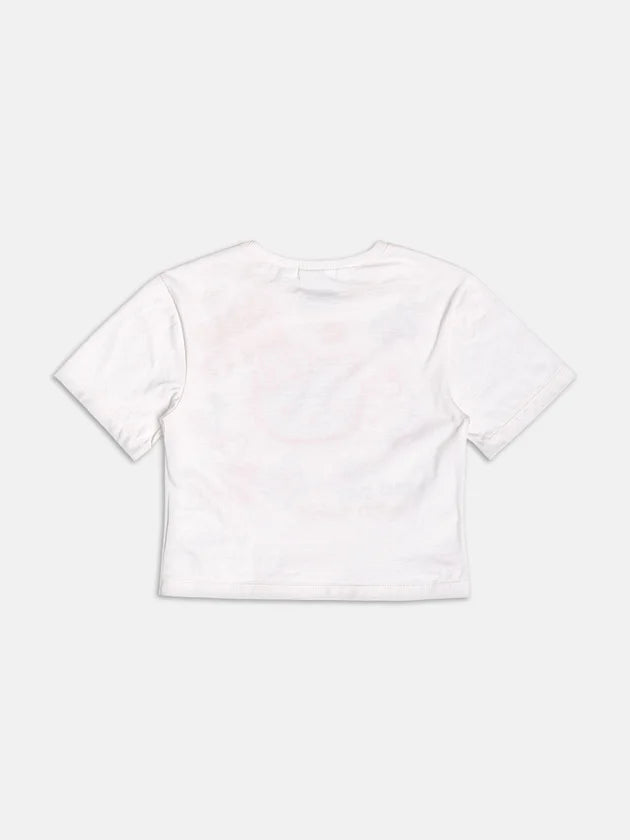 Blusa Hello Kitty Com Strass Momi Cute