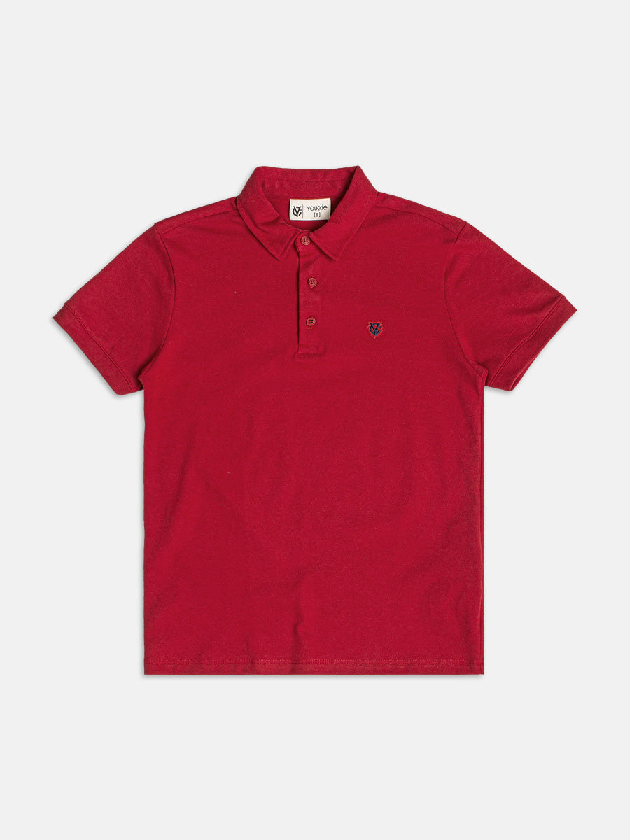Camisa Polo Vermelha Youccie
