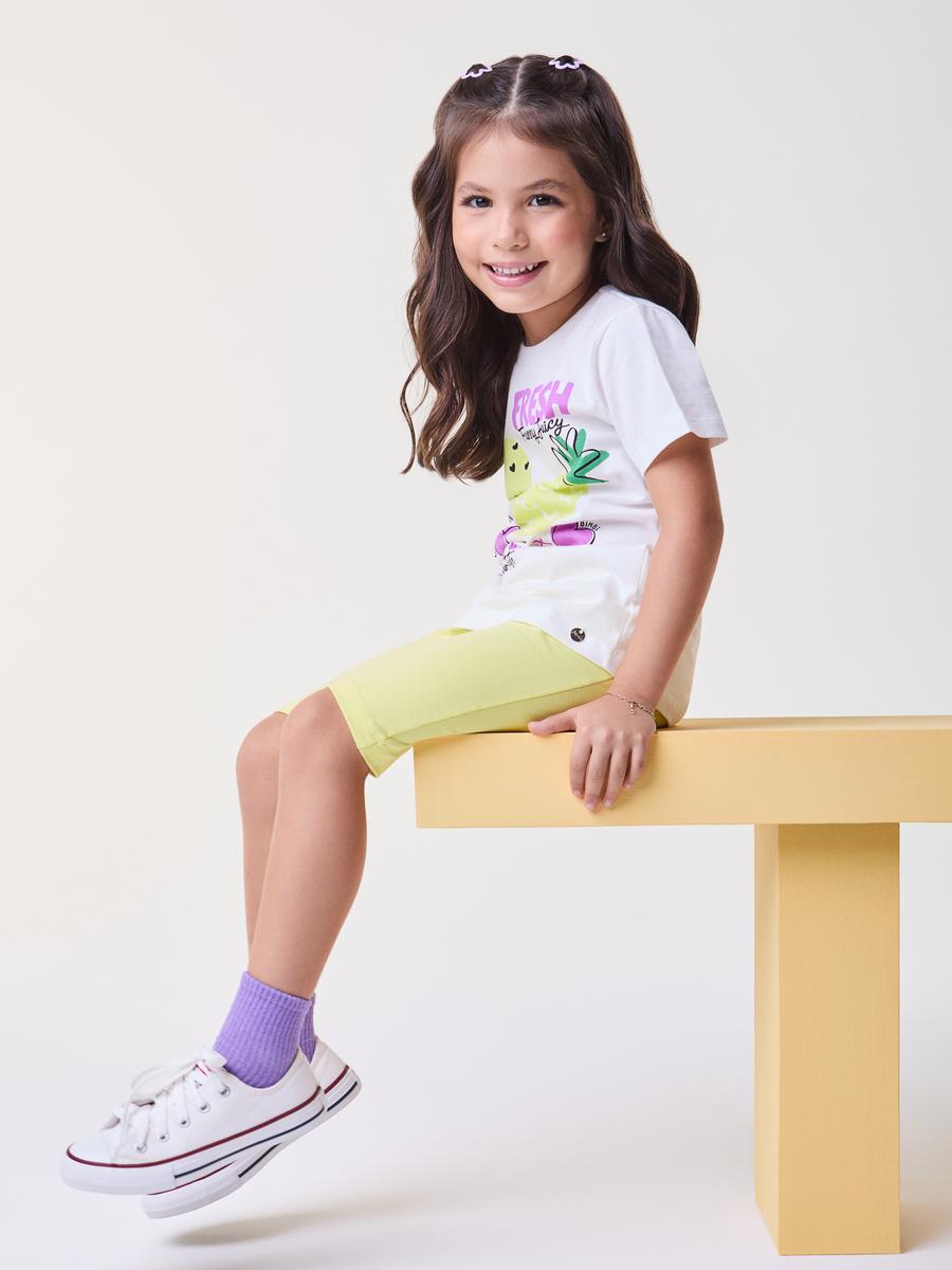 Conjunto Amarelo Abacaxi Bimbi