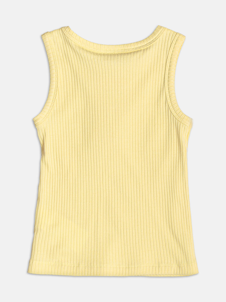 Regata Lacinhos Amarelo Momi