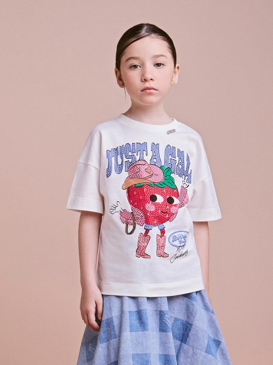 Blusa Berry Good Morango Anime
