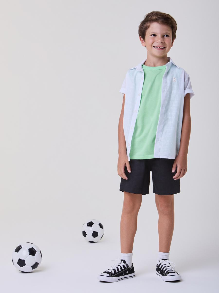 Camisa Social Branca Bimbi