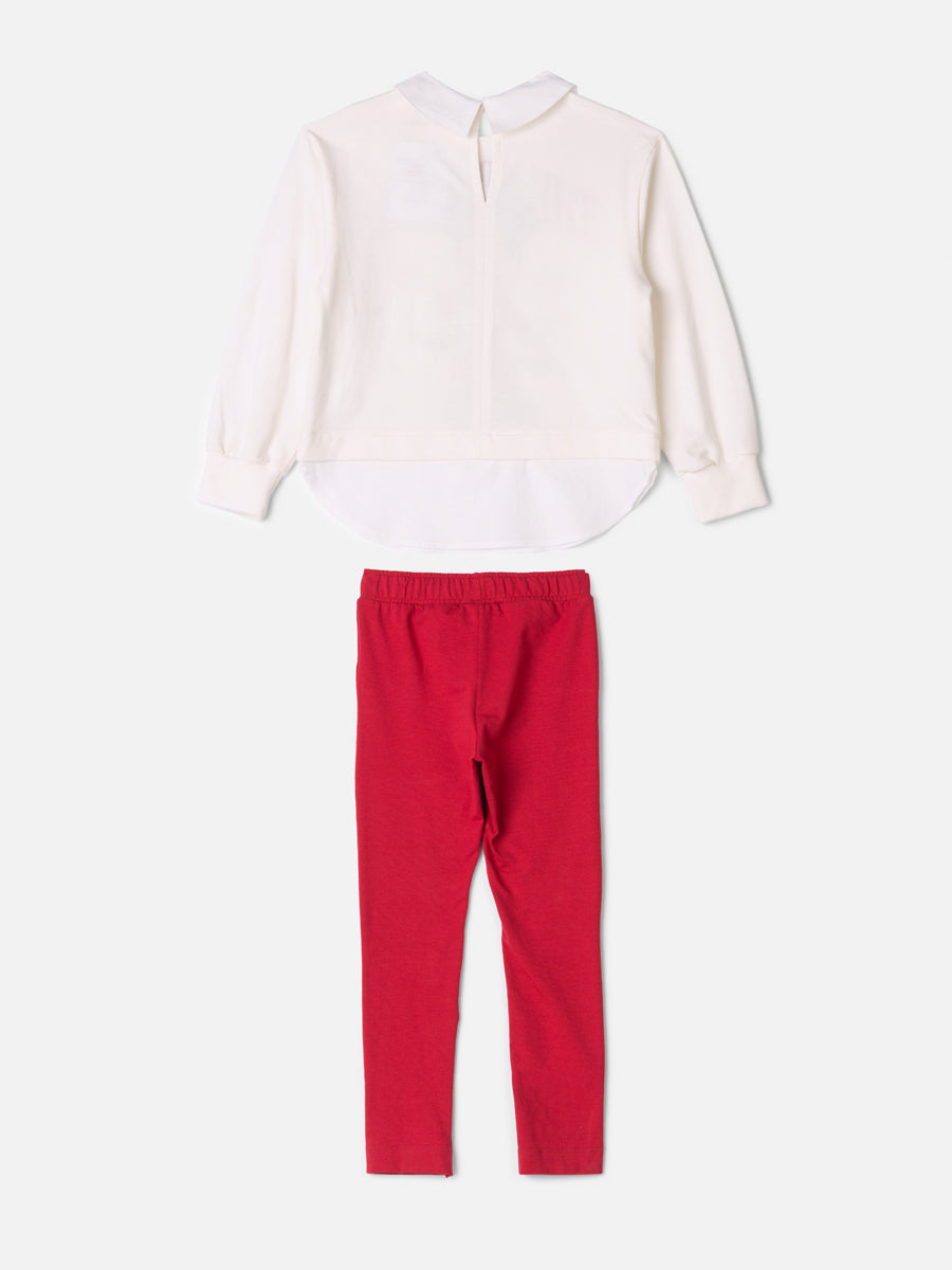 Conjunto Casaco e Legging Perola Animê