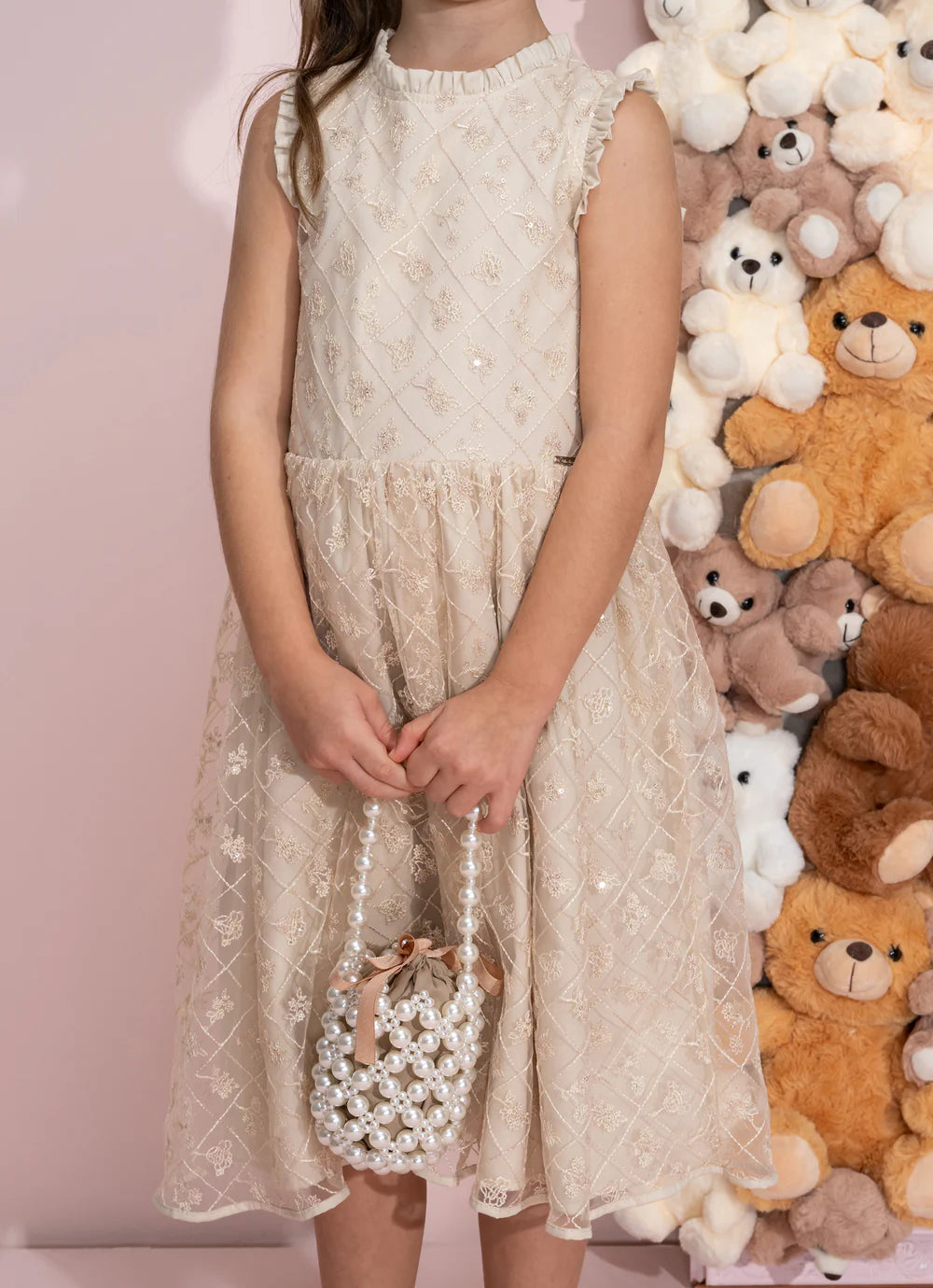 Vestido Festa Mini Lantejoulas Pituchinhus