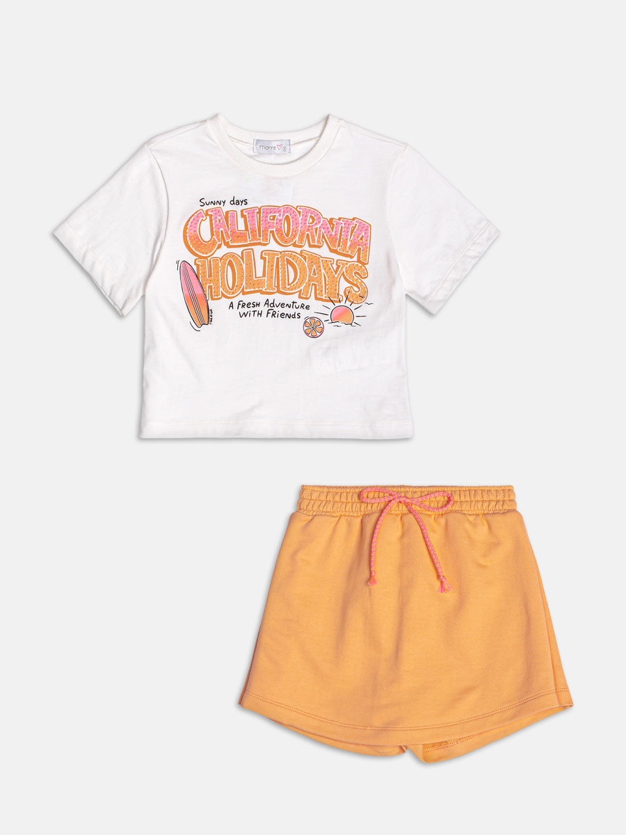 Conjunto Blusa e Shorts California Momi