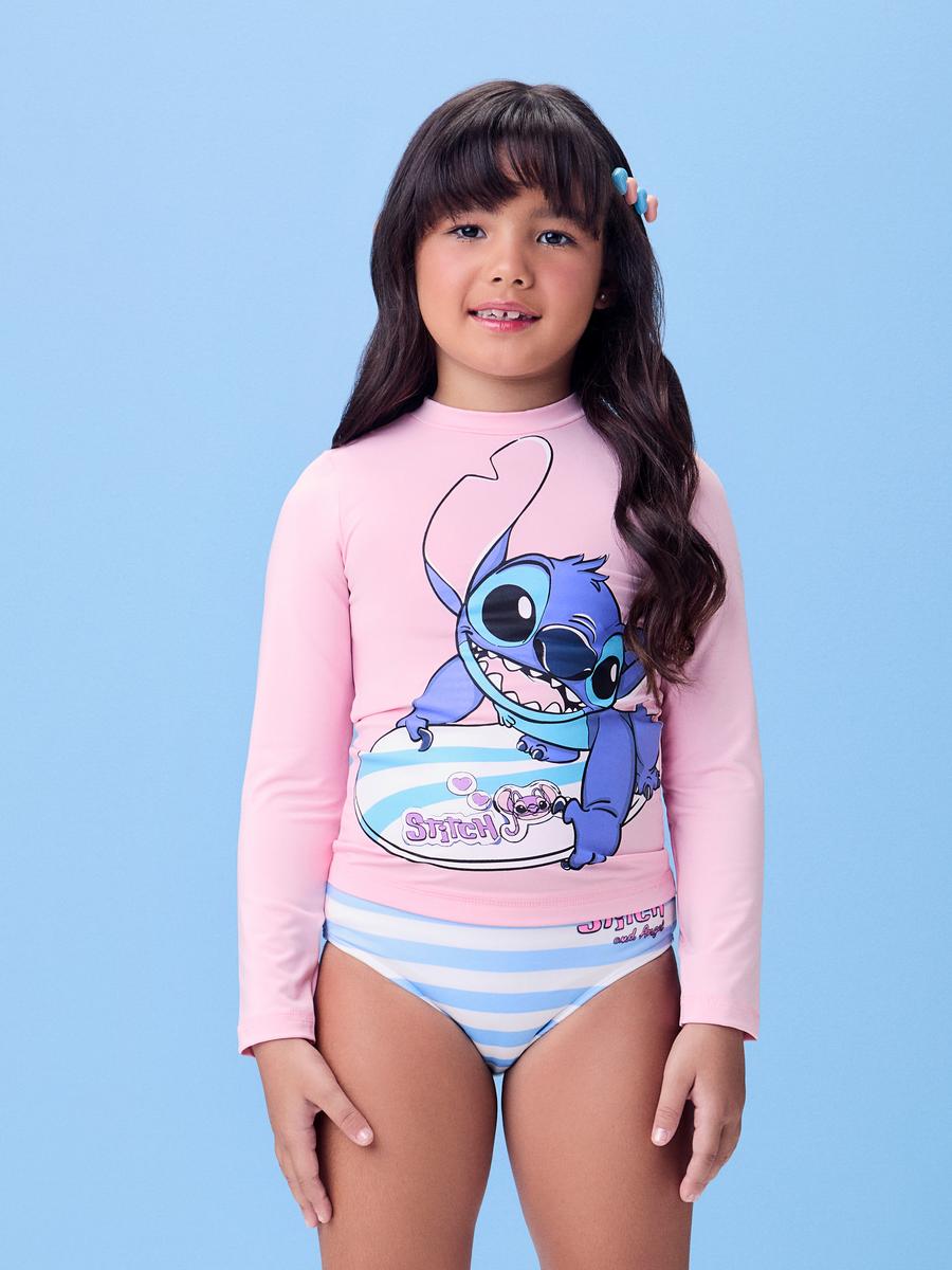 Blusa UV Stitch Rosa Momi