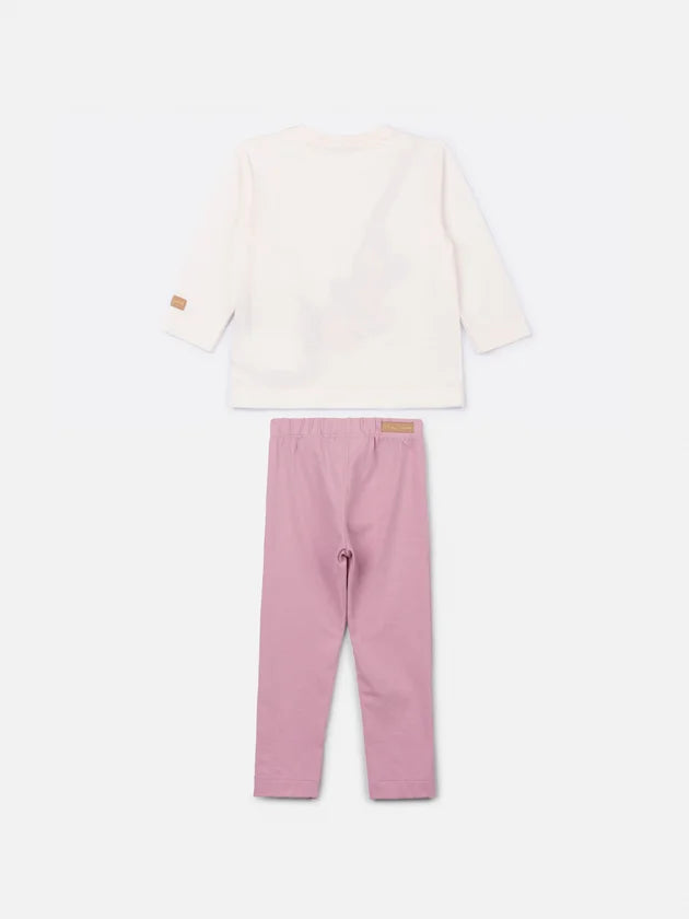 Conjunto Manga Longa da Minnie e Mickey