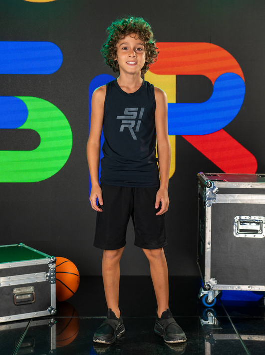 Siri Regata Kids Pedro Silk Est Preto
