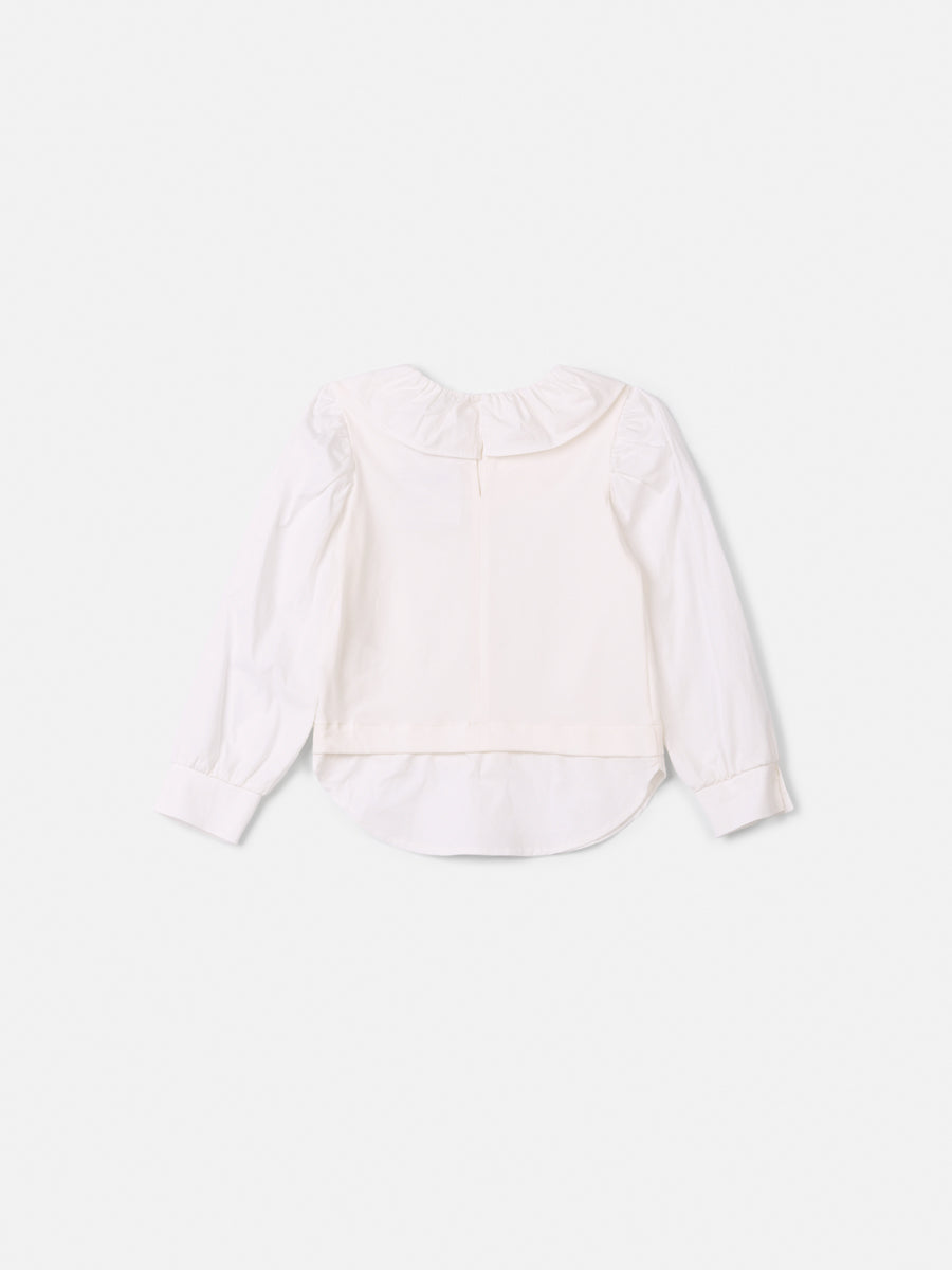 Blusa Gola Babado Perola Animê