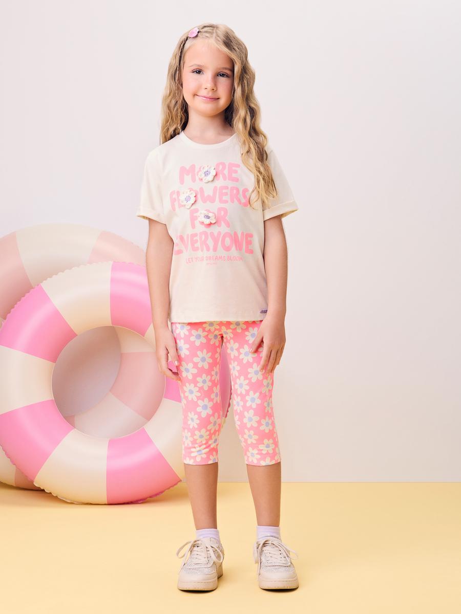 Conjunto Blusa e Legging Flower Momi